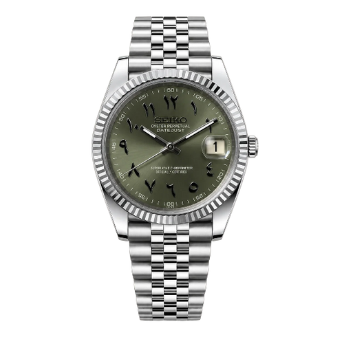 Seikojust | Olive green (Arabic Dial)