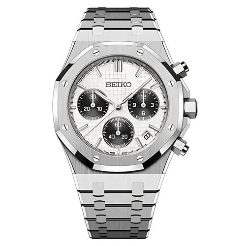 Seikoak | White-Chronograph
