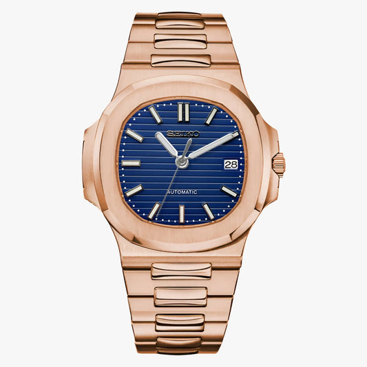Nautiko | Rose Gold / Royal Blue