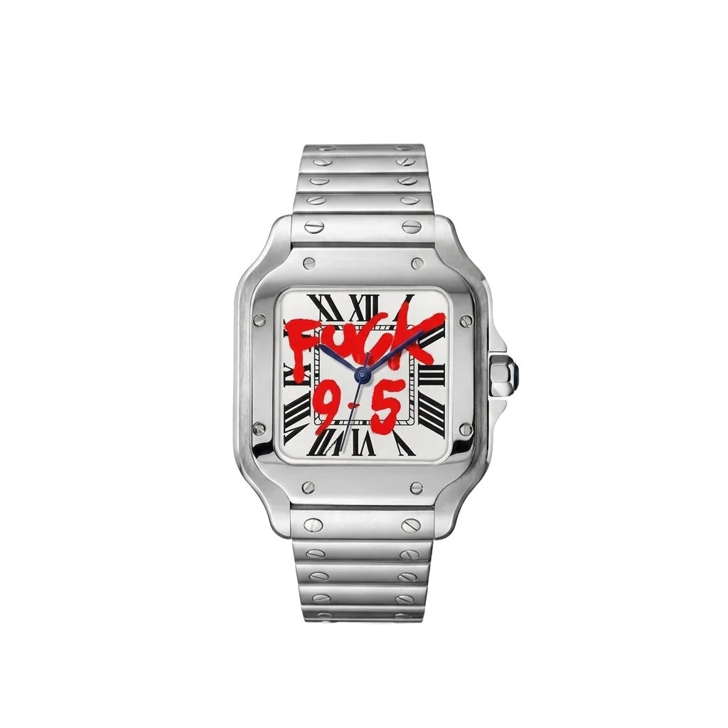 Santeiko | White Custom Seiko Mod F*ck 9-5
